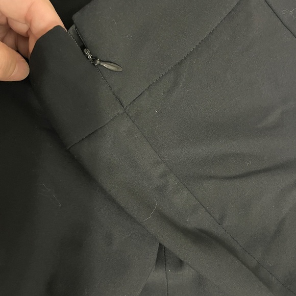 Lafayette 148 Virgin Wool Blend Elegant Black Women's Straight Leg Pants Sz 4 - Picture 9 of 9